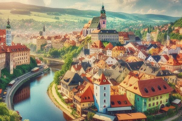 Český Krumlov: Romantické mesto s malebnými uličkami