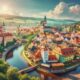 Český Krumlov: Romantické mesto s malebnými uličkami